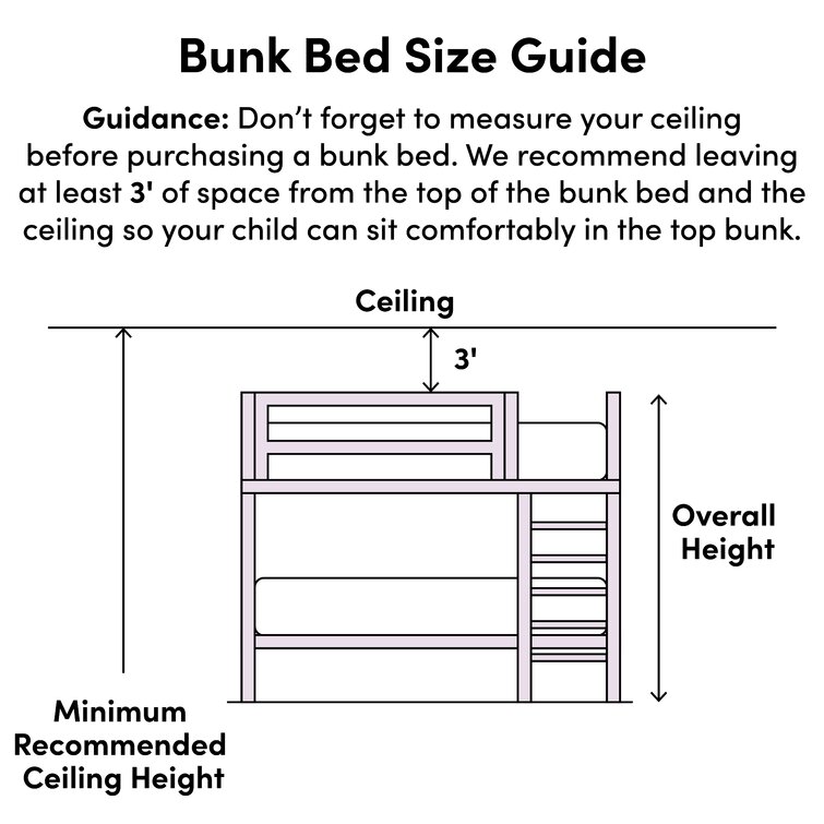 Clearance loft deals bed